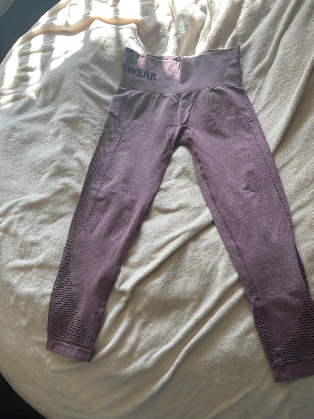 Ryderwear Purple Seamless High-Waisted Leggings